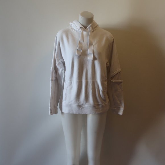 Womens Alala White Hoodie Sweatshirt Top XS * - Picture 2 of 11